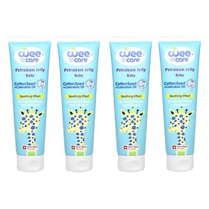 وازلین کودک وی کر مدل ژله ای پنبه دانه حجم 100 میلی لیتر بسته 4 عددی